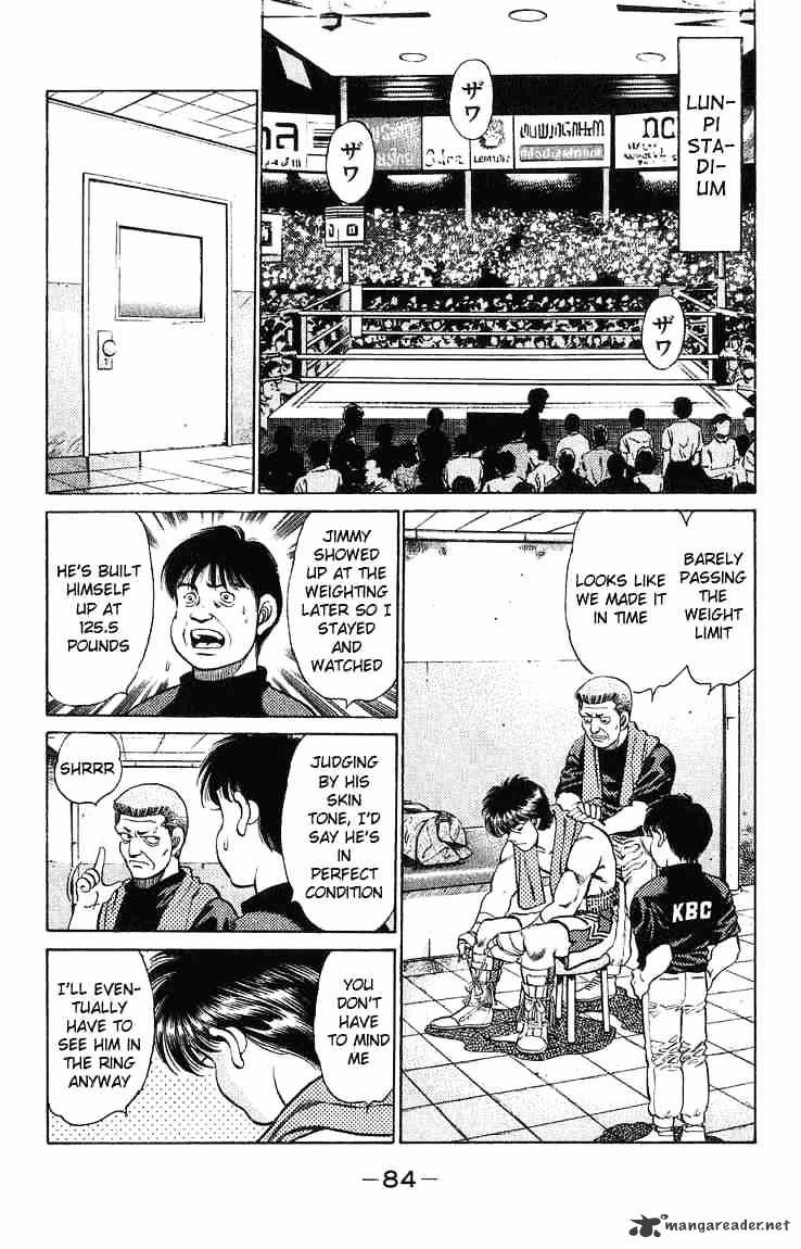 Hajime no Ippo: Fighting Spirit, Chapter 128 image 02